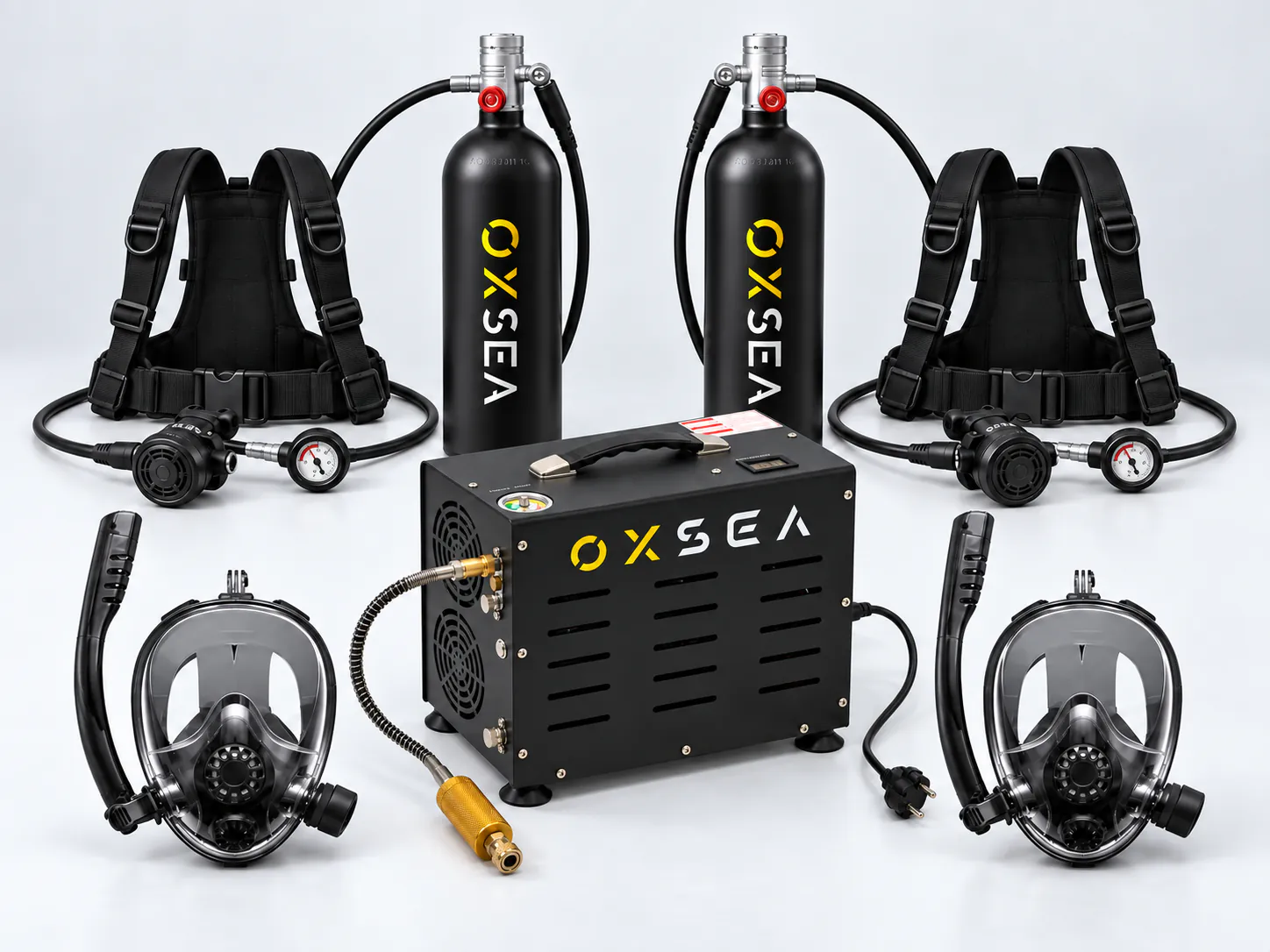 Duo-Set OX2000 + Power 220 V + OXAIR
